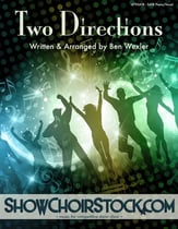 Two Directions SATB choral sheet music cover